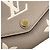 Sarah Cartera Larga Louis Vuitton Monogram Empreinte Gris - vista 7
