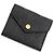 Louis Vuitton Monogram Empreinte Tri-fold Geldbörse Schwarz