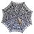OMBRELLO A CANNO CHRISTIAN DIOR PLAN DE PARIS TELA BLU E LEGNO Blu navy - vista 5