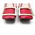 NEU ROGER VIVIER SCHUHE VIV SQUARE PLATFORME PUMPS 36 ROTES LEDER - Ansicht 4
