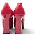 NEU ROGER VIVIER SCHUHE VIV SQUARE PLATFORME PUMPS 36 ROTES LEDER - Ansicht 5