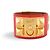 Hermès NEU HERMES COLLIER DE CHIEN MEDOR ARMBAND EPSOM LEDER ROSA T2 S MANSCHETTE - Ansicht 2