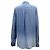 CAMISA PIERRE BALMAIN DE DENIM DEGRADADO CON BOLSILLOS 38 M BOTONES DENIM SHIRT Azul - vista 3