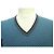 Hermès NEU HERMES V-AUSSCHNITT GEFLECHTETER TRENKAUT CASHMERE PULLOVER BLAU L 52 - Ansicht 2