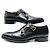 SCARPE TOM FORD ELKAN DOUBLE MONK STRAP NUOVE PELLE NERA 11 45 Nero - vista 3