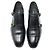 SCARPE TOM FORD ELKAN DOUBLE MONK STRAP NUOVE PELLE NERA 11 45 Nero - vista 8