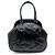 Tote BOLSA DE MÃO PRADA MINI DE SATIN PRETO PARA NOITE - vista 2