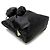 BORSA A MANO PRADA ROSA BN1660 MINI CABAS IN RASO NERO BLACK TOTE HAND BAG - vista 3