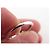 MAUBOUSSIN MON BEBE D'AMOUR RING 52 AMETHYST 18K WEISSGOLD 3.7GR DIAMANTEN Silber - Ansicht 7