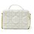 Christian Dior NUOVA BORSA DIOR CARO POUCH S5140UNGX PELLE CANNAGE CON TRACCOLLA Bianco - vista 2