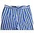 PANTALONES LORO PIANA NUEVOS A RAYAS DE LINO ALGODÓN SEDA 44 IT M 38 FR Azul - vista 2