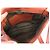 Chloé BORSA A MANO CHLOE MARCIE GM IN PELLE GRANA ROSSO MATTONE CON TRACOLLA - vista 10