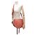 Chloé BORSA A MANO CHLOE MARCIE GM IN PELLE GRANA ROSSO MATTONE CON TRACOLLA - vista 4