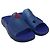 Sandali slide Burberry in gomma blu con ciondolo Stingray - vista 3