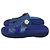 Sandali slide Burberry in gomma blu con ciondolo Stingray - vista 4