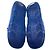Sandali slide Burberry in gomma blu con ciondolo Stingray - vista 8