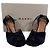 Décolleté peep-toe Marni con cinturino in nastro in camoscio nero - vista 11