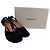 Décolleté peep-toe Marni con cinturino in nastro in camoscio nero - vista 12