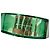 Bottega Veneta Transparent Bangle Bracelet in Green Resin - view 3