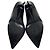 Stella Mc Cartney Stella Mccartney Pumps mit spitzer Kappe aus schwarzem Leder - Ansicht 7