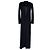 Autre Marque  Galvan Open Long Coat in Navy Blue Wool