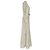 Vestido maxi bordado Zimmermann Freja en lino blanco Crudo - vista 2