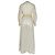 Vestido maxi bordado Zimmermann Freja en lino blanco Crudo - vista 3