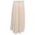 Calças Wide-Leg com Camadas Chloé em viscose creme Branco Cru - vista 3