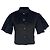 Blusa Moschino Cheap and Chic de manga abullonada en algodón negro
