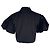 Blusa Moschino Cheap and Chic de manga abullonada en algodón negro - vista 3