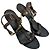 Sandali con tacco Gucci Kylie T-Strap in pelle marrone Rosso - vista 9