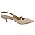 Décolleté Stuart Weitzman con cristalli in pelle beige