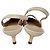 Décolleté Stuart Weitzman con cristalli in pelle beige - vista 6