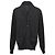 Ralph Lauren Cardigan mit Schalkragen aus schwarzer Wolle