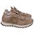 Autre Marque Baskets Dior C'est Fringe en daim beige Imprimé python