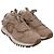 Autre Marque Baskets Dior C'est Fringe en daim beige Imprimé python - vue 3