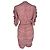 Mini abito Andor Isabel Marant in seta rosa - vista 3