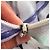 Robe midi à manches longues imprimée Burberry Prorsum en soie multicolore - vue 5