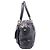 Borsa Satchel Coach Kristen con doppia zip in pelle nera Nero - vista 3