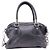 Borsa Satchel Coach Kristen con doppia zip in pelle nera Nero - vista 5