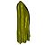 Autre Marque Blazer plissettato Galvan Nuage in poliestere verde - vista 2