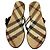 Burberry Nova Check Lancaster Flats in Black Leather - view 7