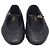 Timeless Ballerine Mary Jane matelassé con punta Chanel CC in pelle nera Nero - vista 2