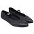 Timeless Ballerine Mary Jane matelassé con punta Chanel CC in pelle nera Nero - vista 3