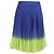 Gonna midi Moschino con stampa tie-dye in cotone multicolore - vista 3