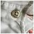 Mini abito ricamato Temperley London in cotone bianco - vista 5