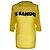 Top Logo Jil Sander in Poliammide Gialla Giallo