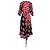 Abito kimono da spiaggia stampato Diane Von Furstenberg in seta multicolore - vista 3