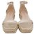 Sandali bassi espadrilles Stuart Weitzman Nudistcurve in pelle oro metallizzato D'oro Metallico - vista 2