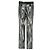 Autre Marque Galvan London gerade geschnittene Hose aus metallic-silbernem Polyester Metallisch - Ansicht 2